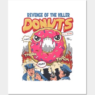 Revenge of the Killer Donuts Posters and Art
